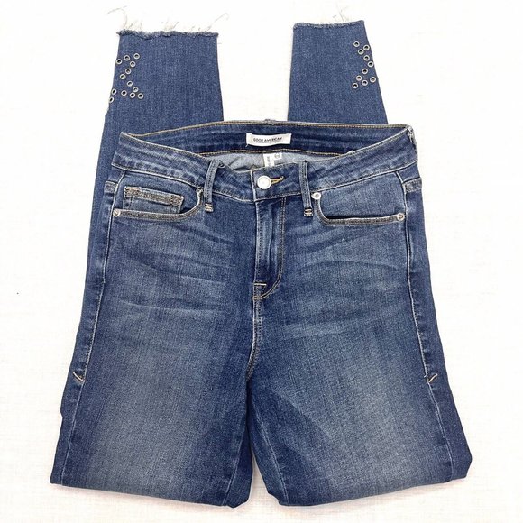 Good‎ American Good Legs Women’s Straight Leg Jeans Size 2/26 - Picture 9 of 9